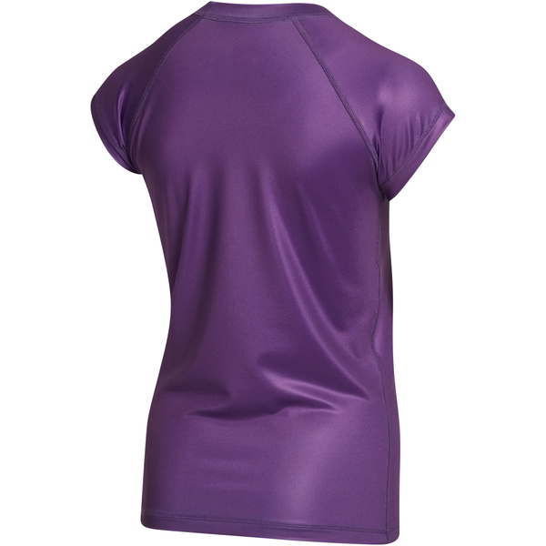 Mystic Womens Star Short Sleeve Rash Vest 35001.230183 - Sunset Purple